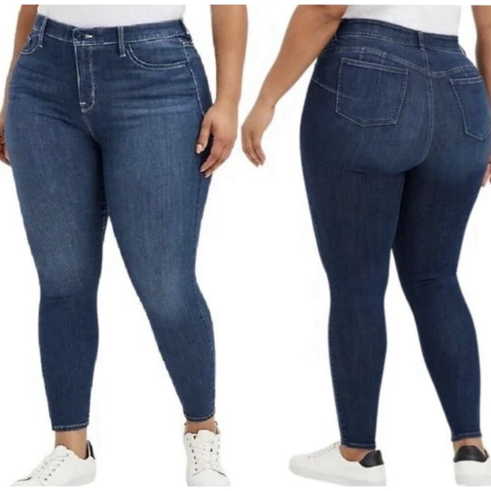 NYDJ Ami Skinny Lift Tuck Slimming Technology Jeans Blue 20W